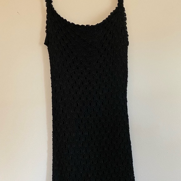 Cache Black Long Evening Gown - Picture 3 of 4